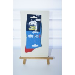 Chaussettes Space Invaders